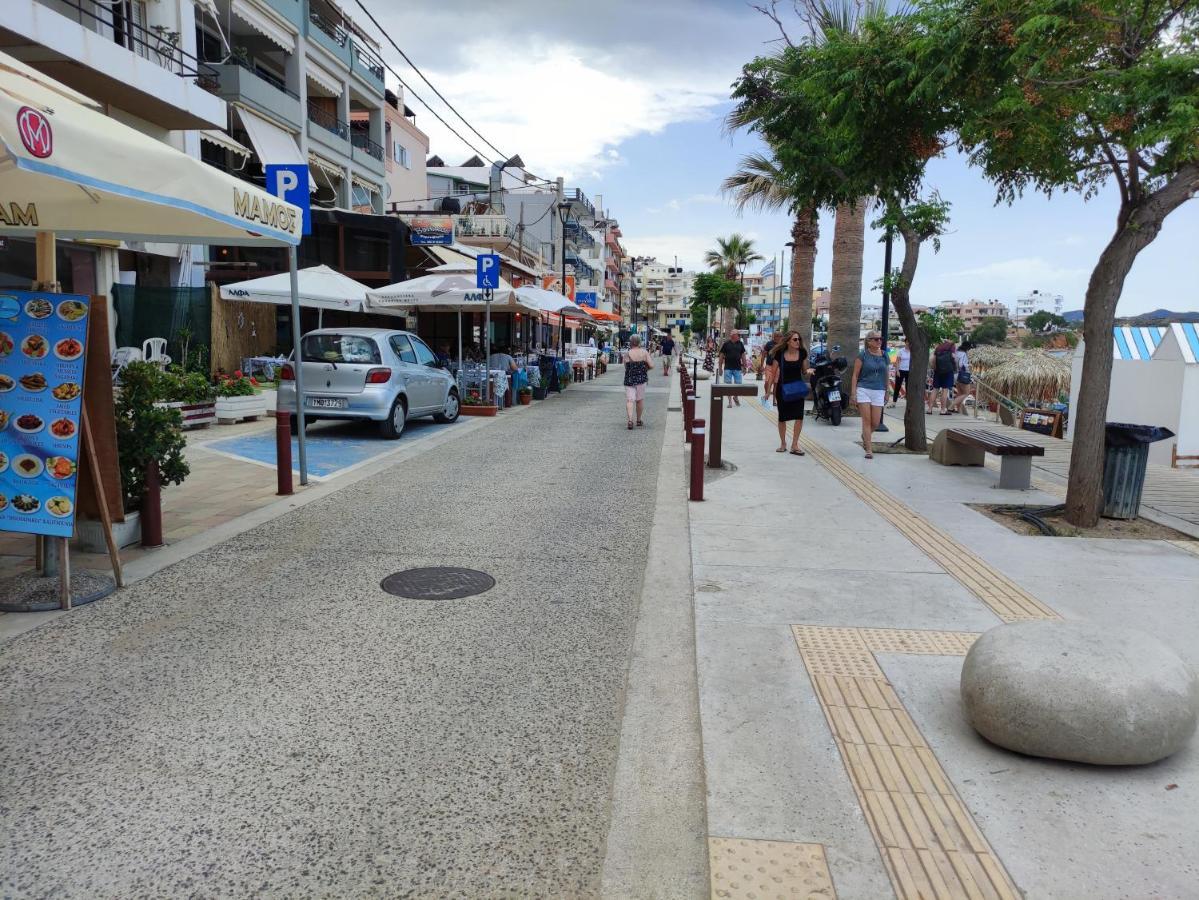 Steps From The Beach Aprt Chania  ภายนอก รูปภาพ