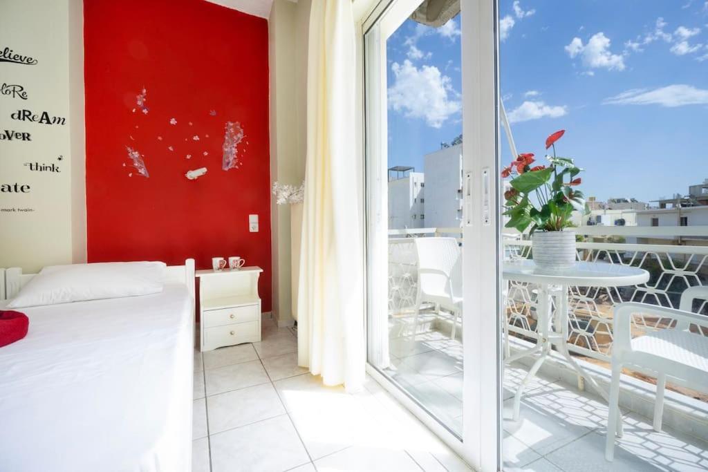 Steps From The Beach Aprt Chania  ภายนอก รูปภาพ