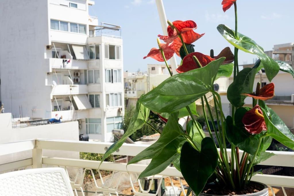 Steps From The Beach Aprt Chania  ภายนอก รูปภาพ