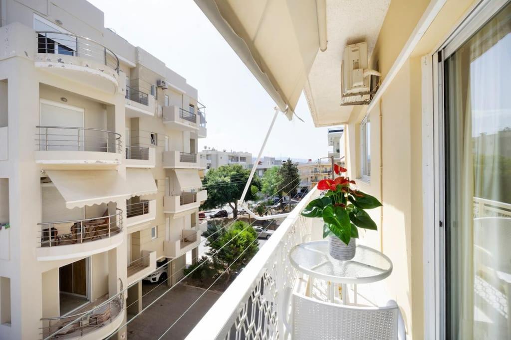Steps From The Beach Aprt Chania  ภายนอก รูปภาพ